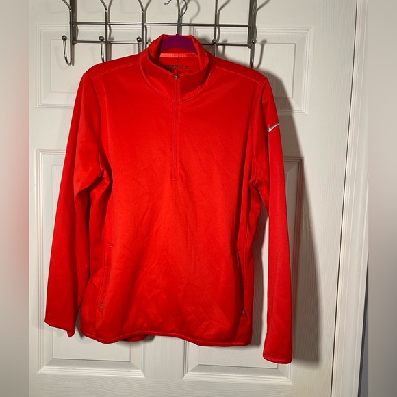 Red Nike Therma Dri Fit 1/4 Zip Pullover | Size XLarge - Picture 1 of 6